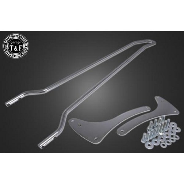ガレージT＆F 純正フェンダー専用シーシーバー ロング ドラッグスター250 メッキ DS250CB06CR HD店