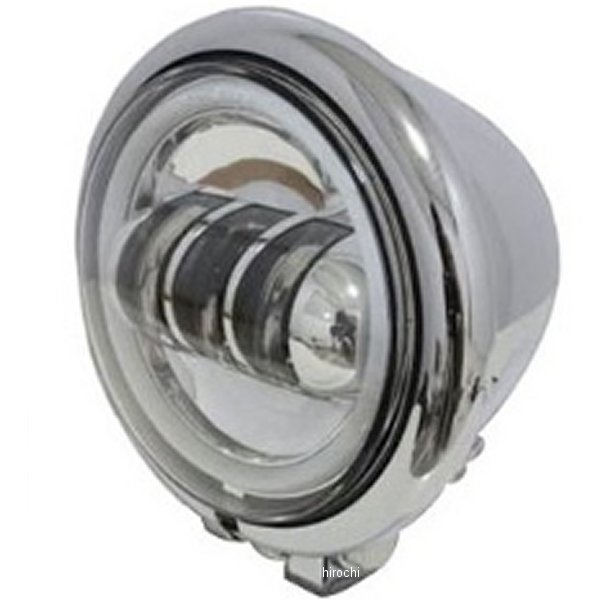 ガレージT＆F 4.5インチベーツライトプロジェクターLED(リング付き) &ライトステーキット タイプA ドラッグスター250 メッキ DS250HL36 HD店