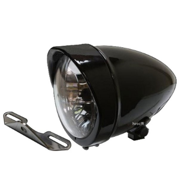 ガレージT＆F 4.5インチロケットライト&ライトステーキット タイプB ドラッグスター400 黒 DS400HL19 HD店