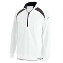 【メーカー在庫あり】 TSデザイン ロングスリーブハーフジップ 白 6Lサイズ 3025 HD店