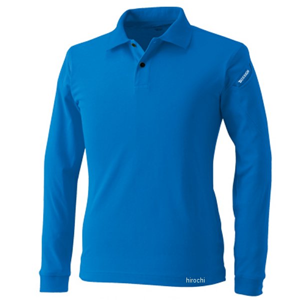 【メーカー在庫あり】 TSデザイン ES ロングスリーブポロシャツ ロイヤルブルー 3Lサイズ 4075 HD店