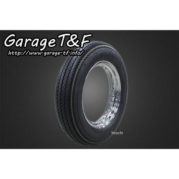 ガレージT＆F unilli ユナリ ビンテージタイヤ16×5.00(オールブラック) ドラッグスター400 DS400TR11 HD店