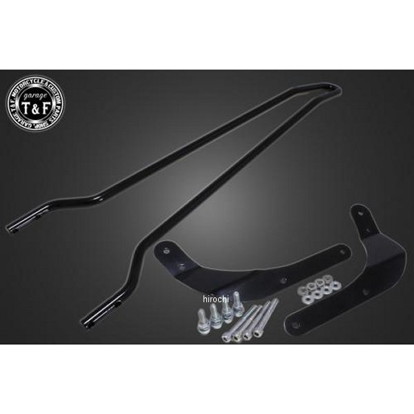 ガレージT＆F 純正フェンダー専用シーシーバー ロング マグナ250 黒 MG250CB04BK HD店