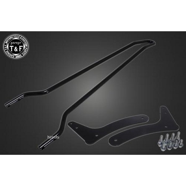 ガレージT＆F 純正フェンダー専用シーシーバー ロング レブル250 黒 REB250CB02BK HD店