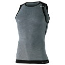【メーカー在庫あり】 TSデザイン インナー TS DRY ノースリーブ チャコールグレー フリーサイズ 8040 HD店