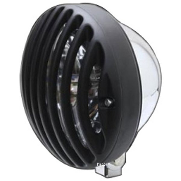 ガレージT＆F 5.75インチバードゲージヘッドライト&ライトステーキット タイプC SR400 メッキ/黒 SR400HL20 HD店