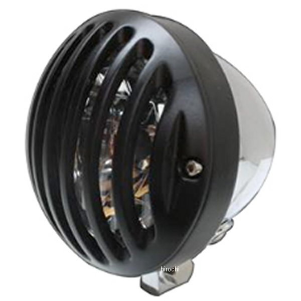 ガレージT＆F 4.5インチバードゲージヘッドライト&ライトステーキット タイプC SR400 メッキ/黒 SR400HL26 HD店