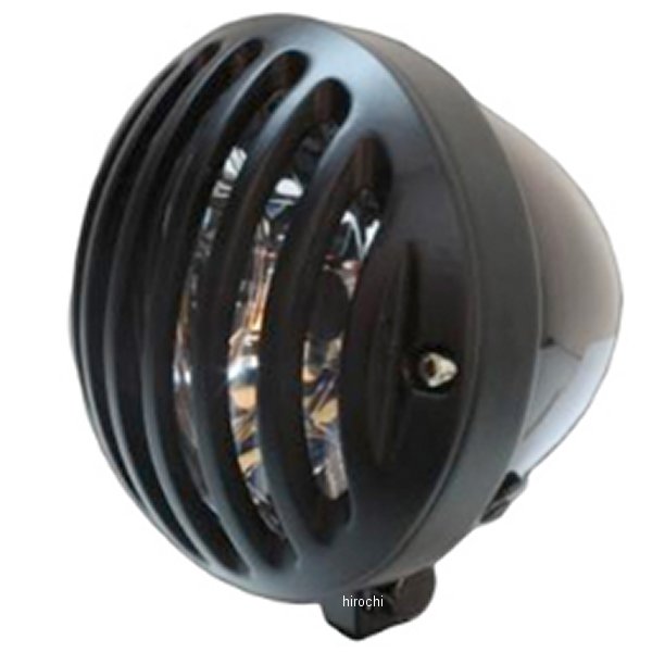 ガレージT＆F 4.5インチバードゲージヘッドライト&ライトステーキット タイプC SR400 黒/黒 SR400HL27 HD店