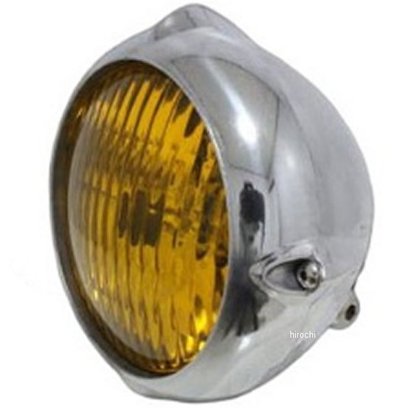 ガレージT＆F 4.5インチビンテージライト&ライトステーキット タイプC SR400 ポリッシュ SR400HL46 HD店