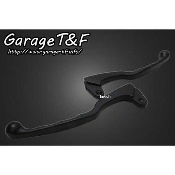 ガレージT＆F レバーセット 前期用 SR400 黒 SR400SH02 HD店