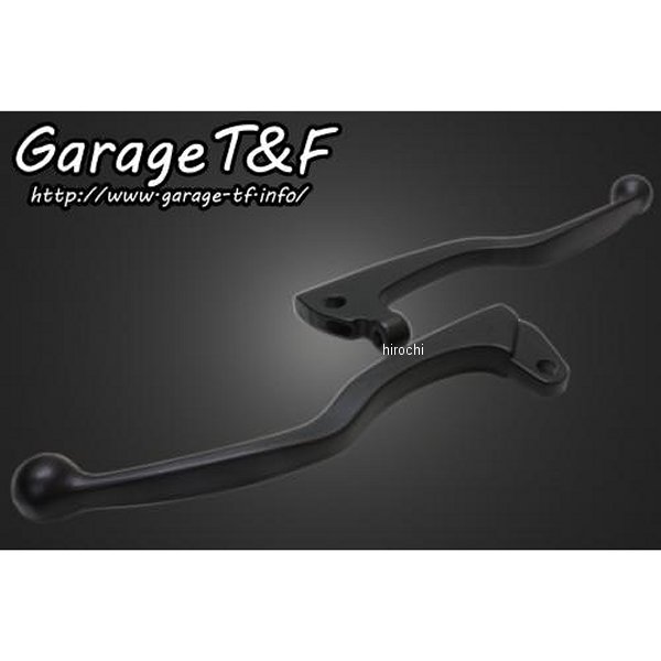 ガレージT＆F レバーセット 後期用 SR400 黒 SR400SH04 HD店