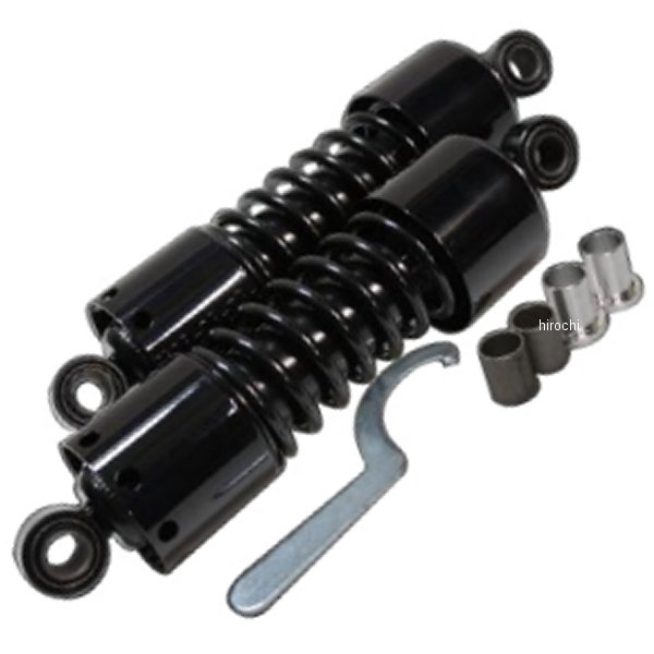ガレージT＆F ツインサスペンション 265mm SR400 黒 SR400SU01 HD店