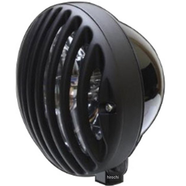 ガレージT＆F 5.75インチバードゲージヘッドライト&ライトステーキット タイプA シャドウスラッシャー400 黒/黒 SS400HL21 HD店