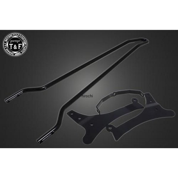 ガレージT＆F 純正フェンダー専用シーシーバー ロング ビラーゴ250 黒 XV250CB06BK HD店