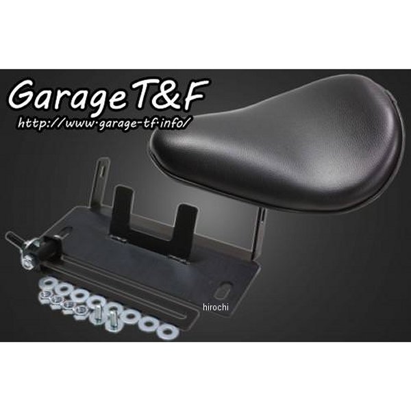 ガレージT＆F ソロシート&リジットマウントキット タイプ:プレーン シャドウスラッシャー400 黒 SS400ST01 HD店