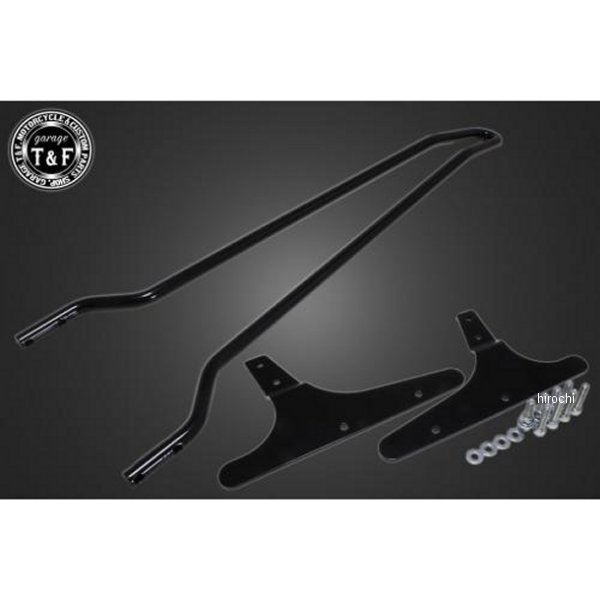 ガレージT＆F 純正フェンダー専用シーシーバー ロング スティード400 黒 ST400CB06BK HD店