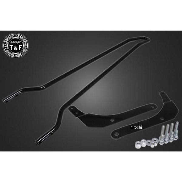 ガレージT＆F 純正フェンダー専用シーシーバー ロング スティード400VLS、スティード400VSE 黒 ST400CB08BK HD店