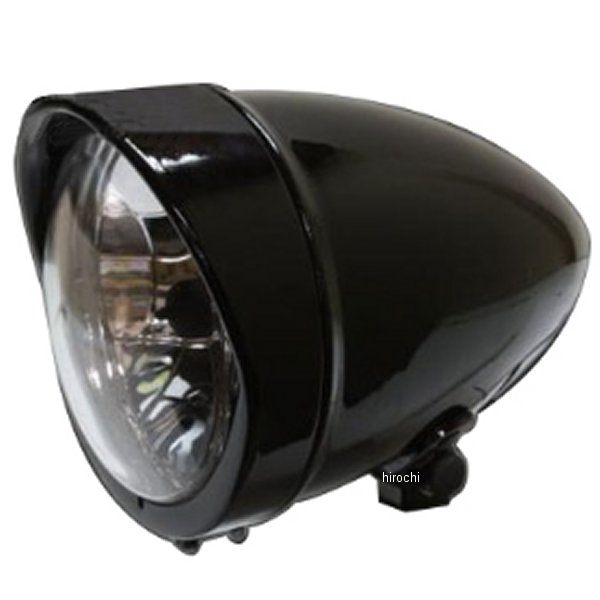 ガレージT＆F 4.5インチロケットライト&ライトステーキット タイプA スティード400 黒 ST400HL03 HD店