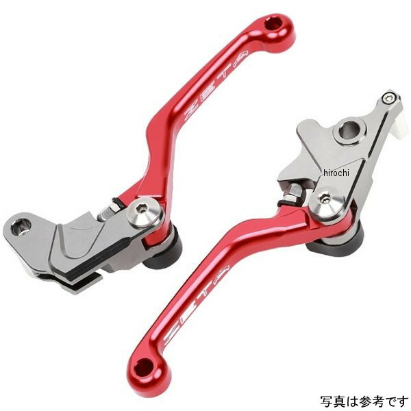 ジータ ZETA ピボットレバーセット CP00年-17年 DR-Z400S00年-17年 DR-Z400SM97年-00年 DR250R仕様:3フィンガーカラー:赤ZE44-7013楽天 HD店　