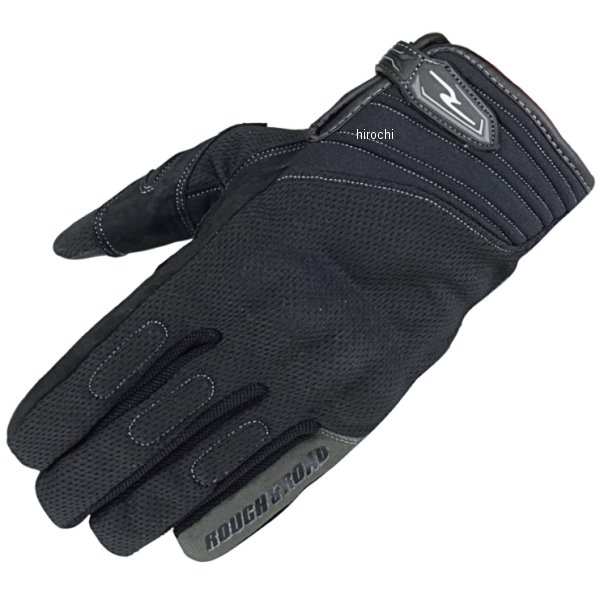 【メーカー在庫あり】 ラフ&ロード 春夏モデル コンフォートナックルグローブ 黒 レディース WLサイズ RR8026BKL3 HD店