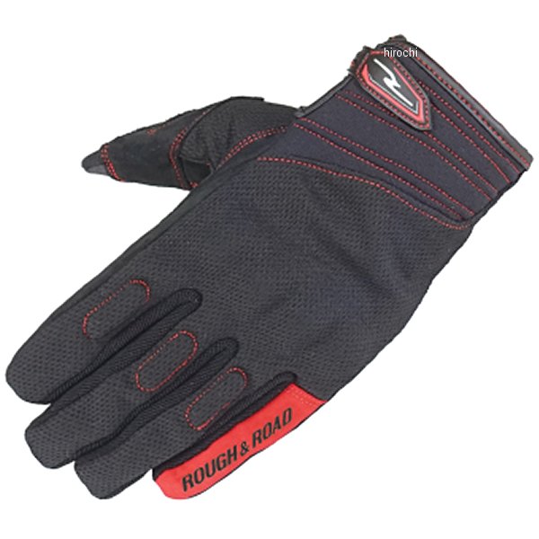 【メーカー在庫あり】 ラフ&ロード 春夏モデル コンフォートナックルグローブ 赤 LLサイズ RR8026RD4 HD店