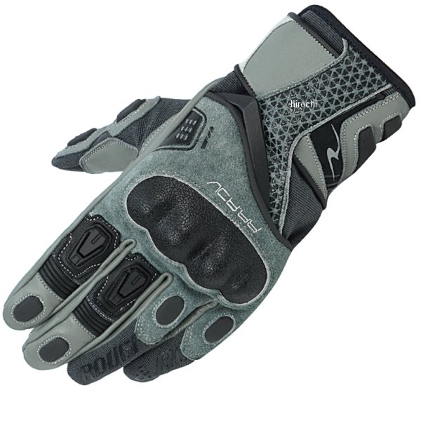 【メーカー在庫あり】 ラフ&ロード 春夏モデル アドベンチャーグローブ グレー XLサイズ RR8027GY5 HD店