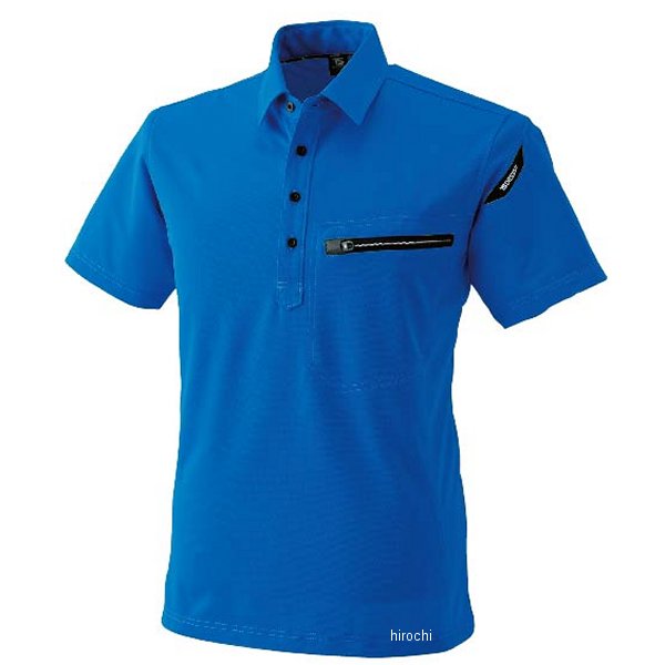 【メーカー在庫あり】 TSデザイン ESワークニットショートポロシャツ ロイヤルブルー 3Lサイズ 81355 HD店