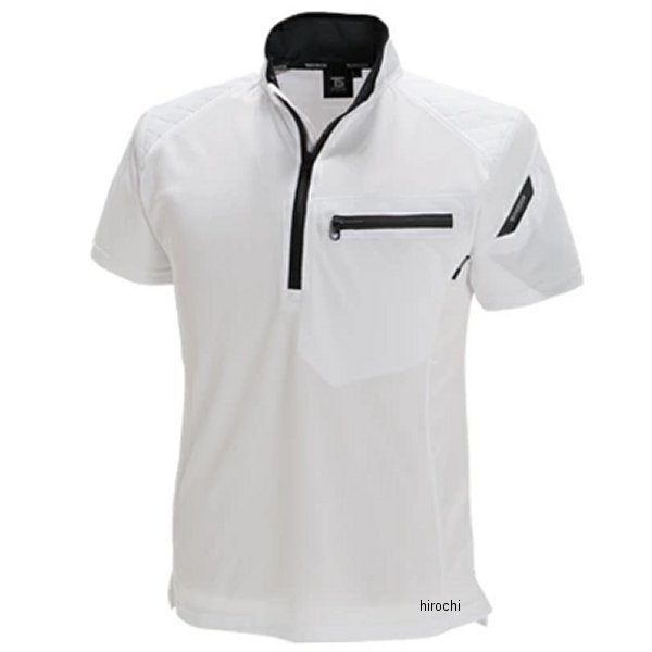 【メーカー在庫あり】 TSデザイン ワークニットショートシャツ 白 Lサイズ 846355 HD店