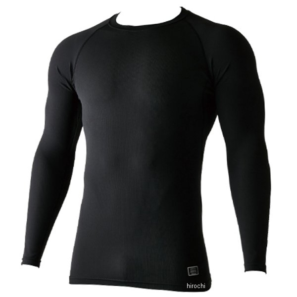 TSデザイン インナー アイスエアーロングスリーブシャツ 黒 Lサイズ 85105 HD店