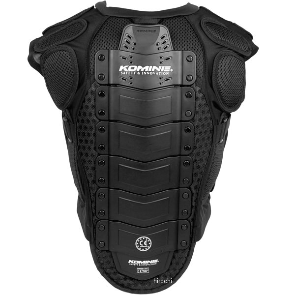 【メーカー在庫あり】 コミネ KOMINE CE ボディ プロテクション インナー ベスト 黒 Lサイズ SK-696 HD店