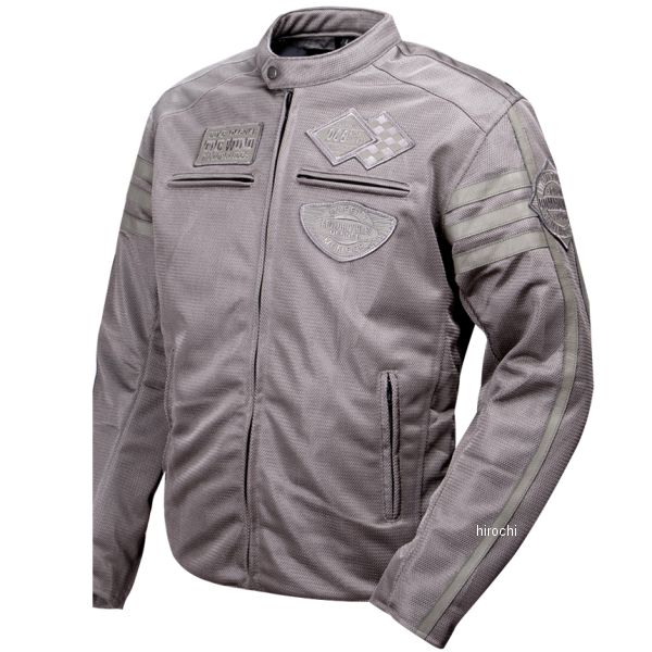 【メーカー在庫あり】 デグナー DEGNER テキスタイルフルメッシュジャケット グレー XLサイズ 21SJ-10 ..