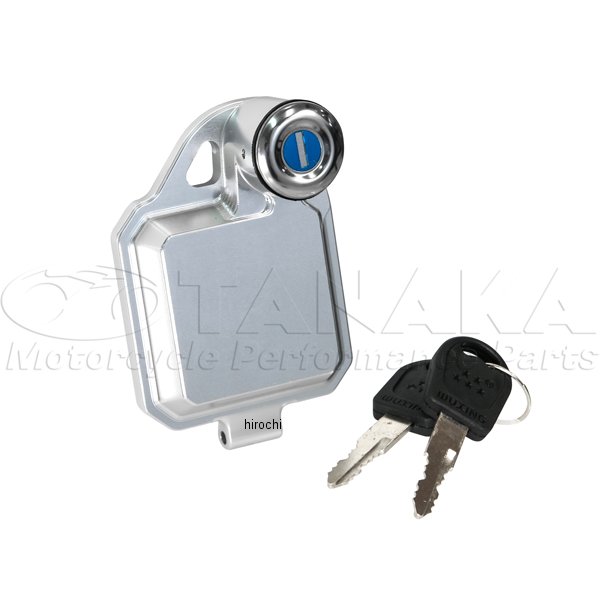 田中商会 サイドツールボックス用 カバー（鍵付） CT125 ハンターカブ シルバー ca1737 HD店