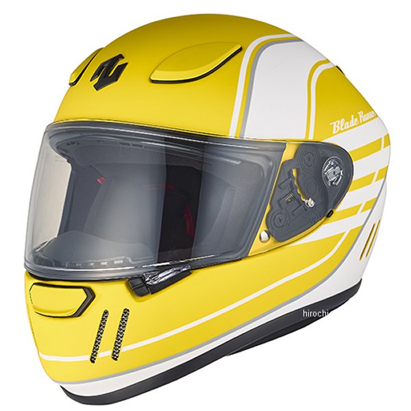 ゴッドブリンク godblinc フルフェイスヘルメット ブレードランナー GRAPHIC EURO マットイエロー Lサイズ BRJ0020/L HD店