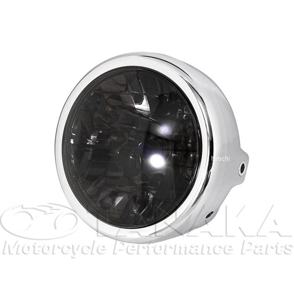 田中商会 汎用 マルチリフレクターヘッドライト メッキ/スモーク ca1207 HD店