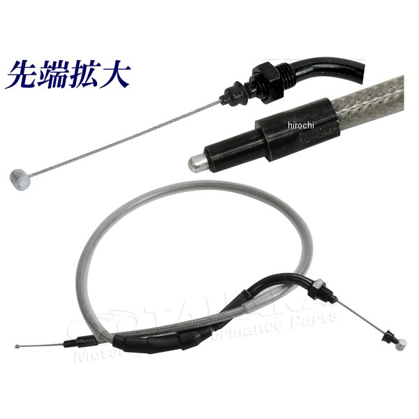 田中商会 ホンダ純正対応 スロットルワイヤー 595mm モンキーノーマル長 ca0683 HD店