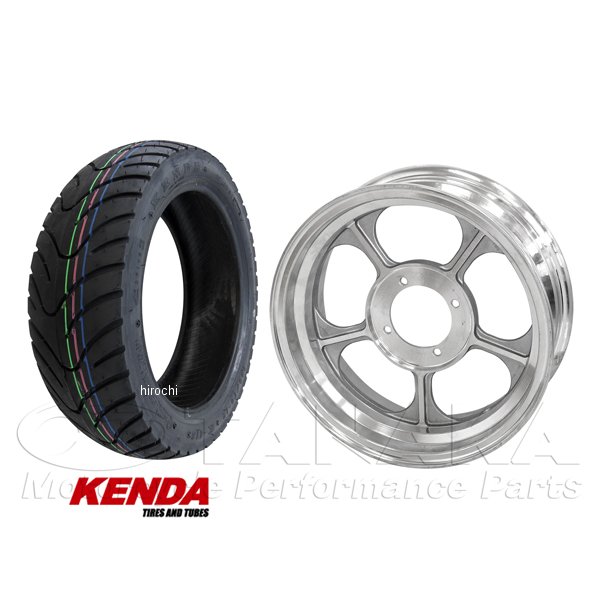 田中商会 12インチアルミキャストホイール＆KENDAタイヤ 130/70-12タイヤセット モンキー ca0770 HD店