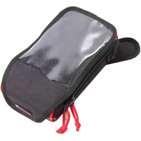 【メーカー在庫あり】 デグナー DEGNER マグネット式タンクバッグ 黒/赤パイピング NB-142MAG HD店