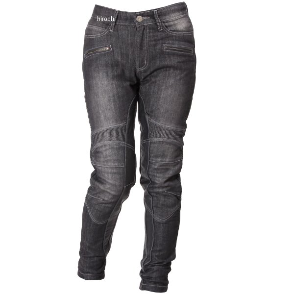 【メーカー在庫あり】 デグナー DEGNER カップ付きデニムパンツ レディース 黒 Sサイズ FRP-27 HD店