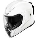 アイコン ICON フルフェイスヘルメット AIRFLITE Gloss 白 3XLサイズ(65cm-66cm) 0101-10867 HD店