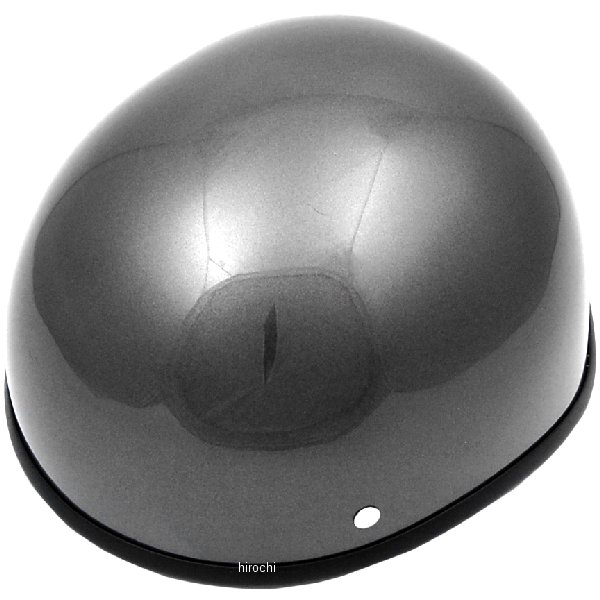 Half Cap Type - 【メーカー在庫あり】 NBS バイクパーツセンター ハーフヘルメット ダックテール ガンメタ フリーサイズ(57-60cm未満) 7116 HD店