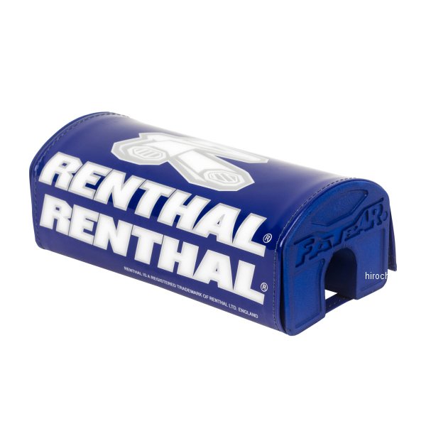 【メーカー在庫あり】 レンサル RENTHAL バーパッド ファット 青/青 P327 HD店