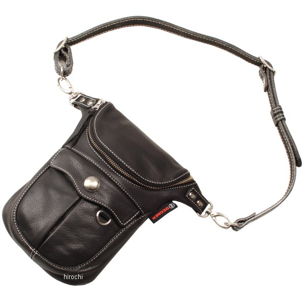 【メーカー在庫あり】 デグナー DEGNER ロングウォレット バッグ 黒 W-32 HD店(2)