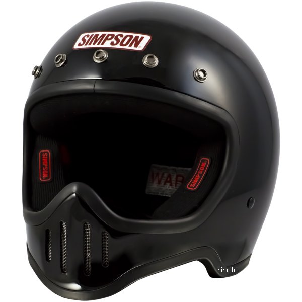 3309115960 シンプソン SIMPSON フルフェイスヘルメット M50 黒 59cm-60cm 4562363242955 HD店