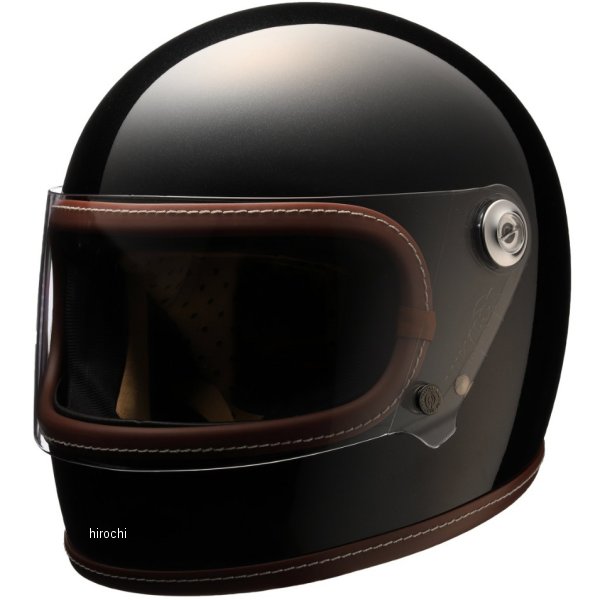 【メーカー在庫あり】 ニキトー NIKITOR フルフェイスヘルメット Retro-One グロスブラック Mサイズ NH-R1 HD店