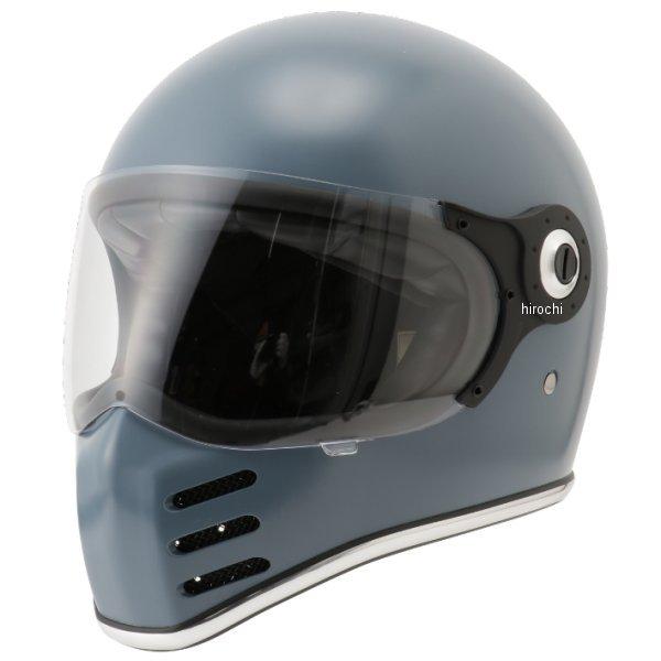 【メーカー在庫あり】 ライズ RIDEZ フルフェイスヘルメット Xシリーズ グレー Lサイズ(59-60cm) RH-X HD店