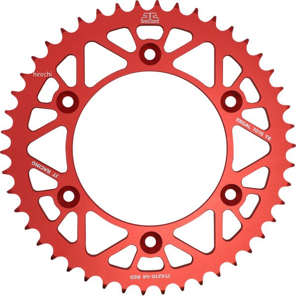 【USA在庫あり】 JT スプロケット リア 46T 00年-07年 XR650R 赤 1211-2566 HD店