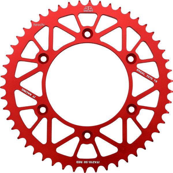 【USA在庫あり】 JT スプロケット リア 50T 07年-17年 CRF150F 赤 1211-2571 HD店