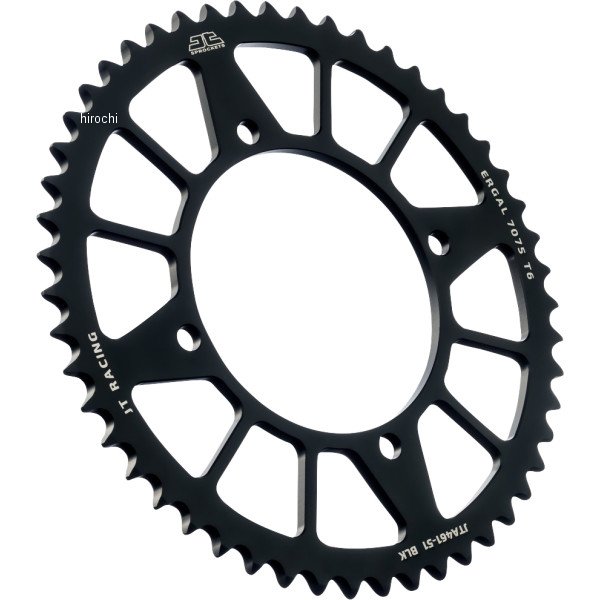 【USA在庫あり】 JT スプロケット リア 51T 91年-94年 KX 80 黒 1211-2585 HD店