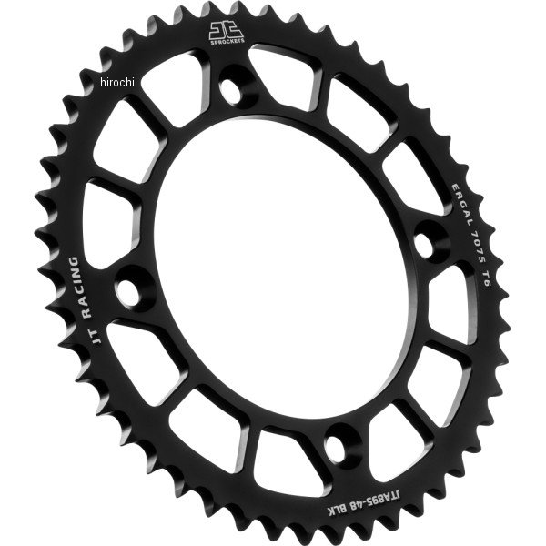 【USA在庫あり】 JT スプロケット リア 48T ハスクバーナ、KTM 黒 1211-2621 HD店