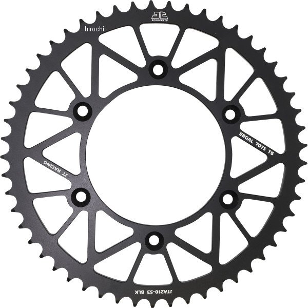 【USA在庫あり】 JT スプロケット リア 53T、BETA 黒 1211-2646 HD店